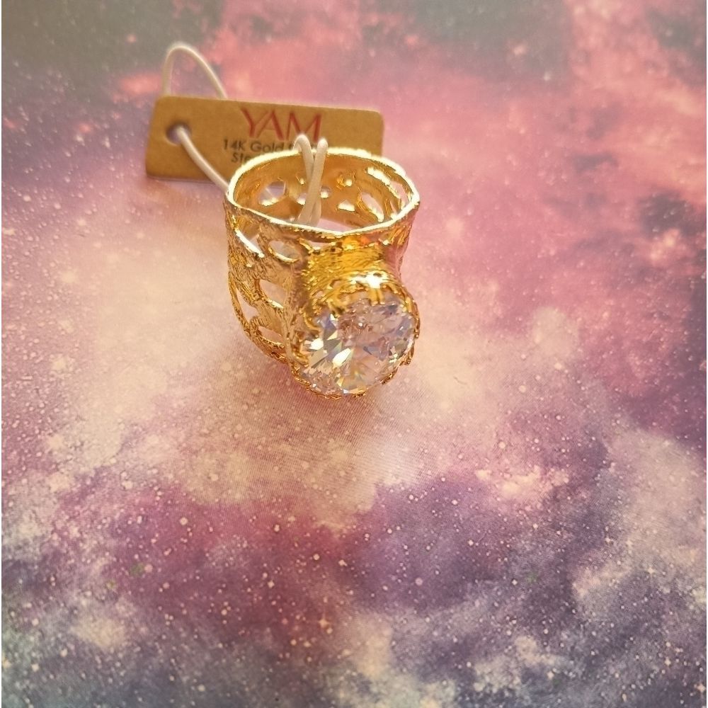 YAM 14K plated Silver Ring - Picture 10 of 16